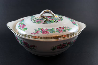 John Maddock &amp; Sons, Indian Tree Pattern, Covered Serving Bowl