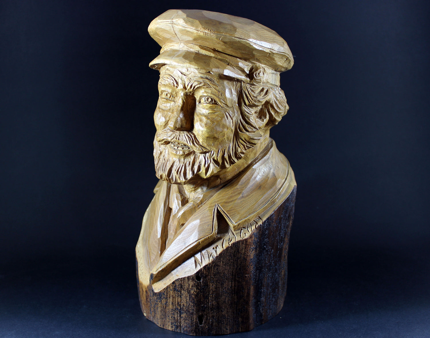 Marcel Guay, Wood Sculpture, Mariner