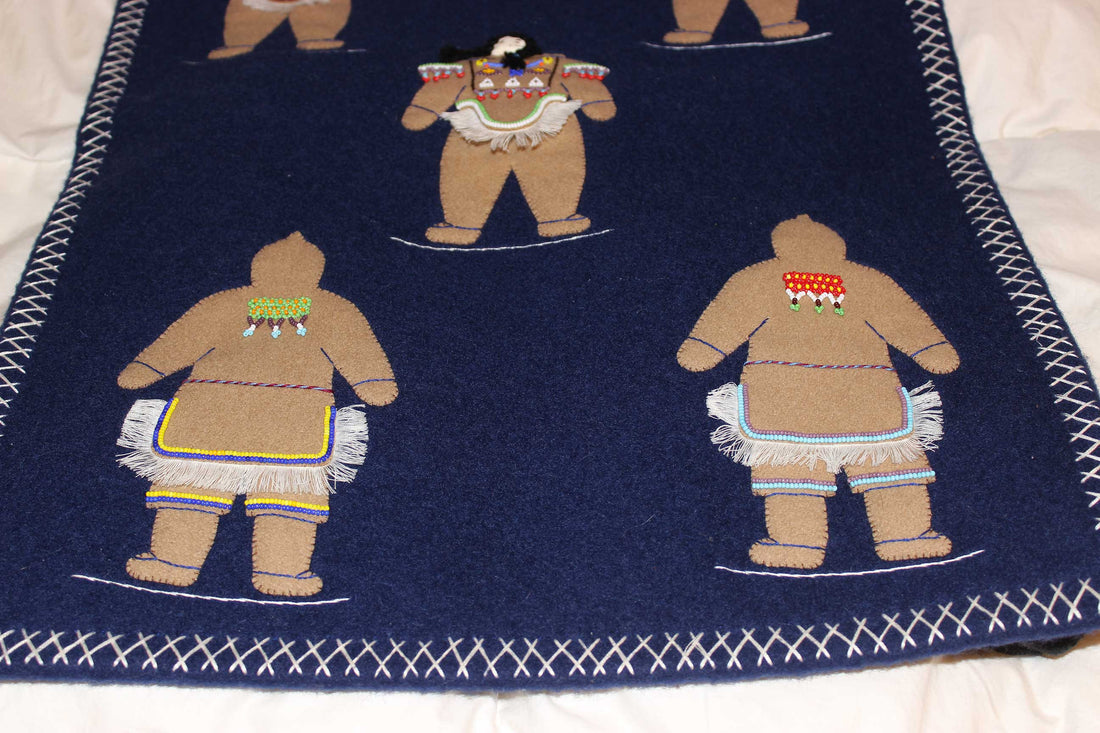 Inuit Wall Hanging, Martha Ikiperiak Eekerkik