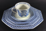 Blue Willow, 6 Piece Place Setting, Meakin