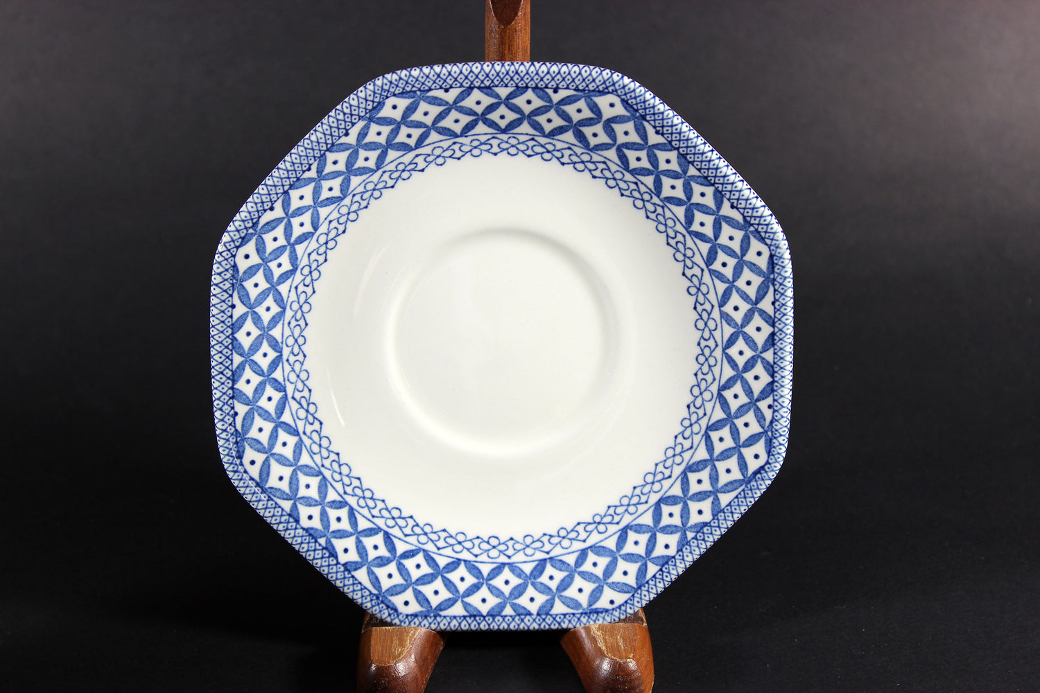 Blue Willow, Saucer, Meakin, Staffordshire
