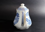 Meakin Blue Willow Teapot, Staffordshire