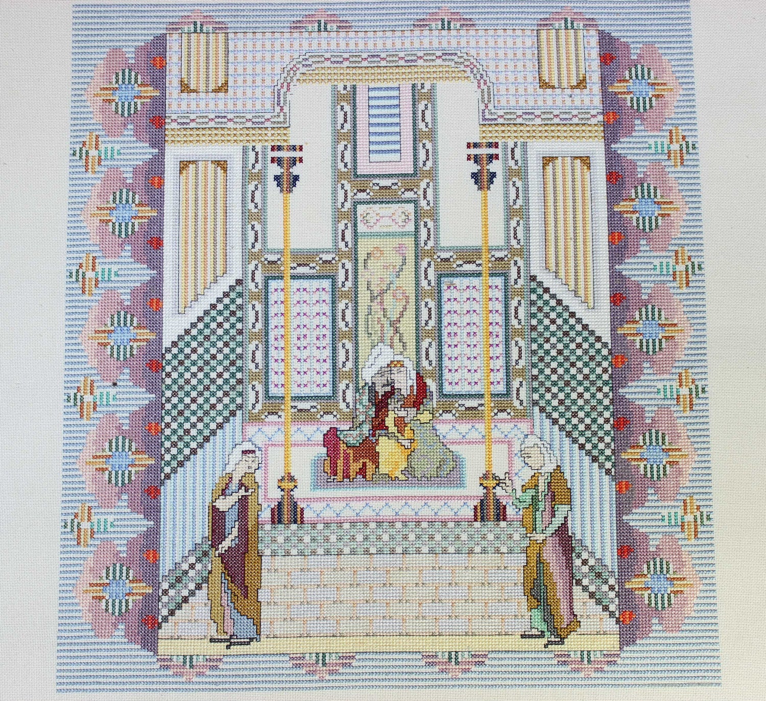 Needlepoint, Turkish Altar Scene