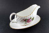 Northumbria Carleton Rose Gravy Boat and Under Plate