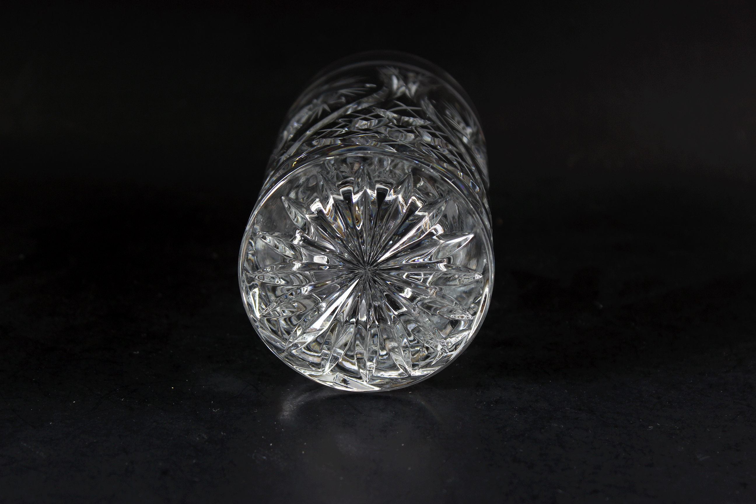 Pinwheel Crystal Highball
