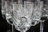 Pinwheel Crystal, Wine Glasses