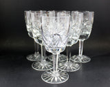 Pinwheel Crystal, Wine Glasses