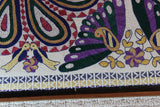 Shades of Purple Stitched Wall Hanging