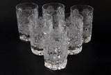 Queen Anne's Lace Crystal Shot Glasses