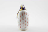 Royal Crown Derby Imari Style Penguin Paperweight