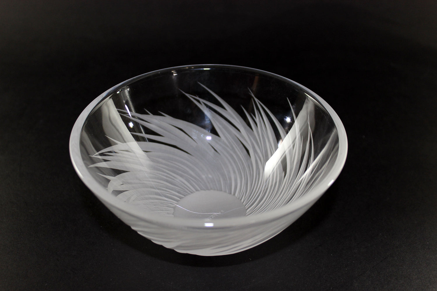 Salviati Murano Glass Bowls, Piume 