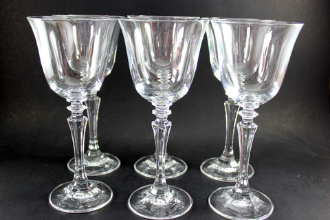 Schott-Zwiesel Crystal, Melodia Pattern, Tall Champagne Flutes