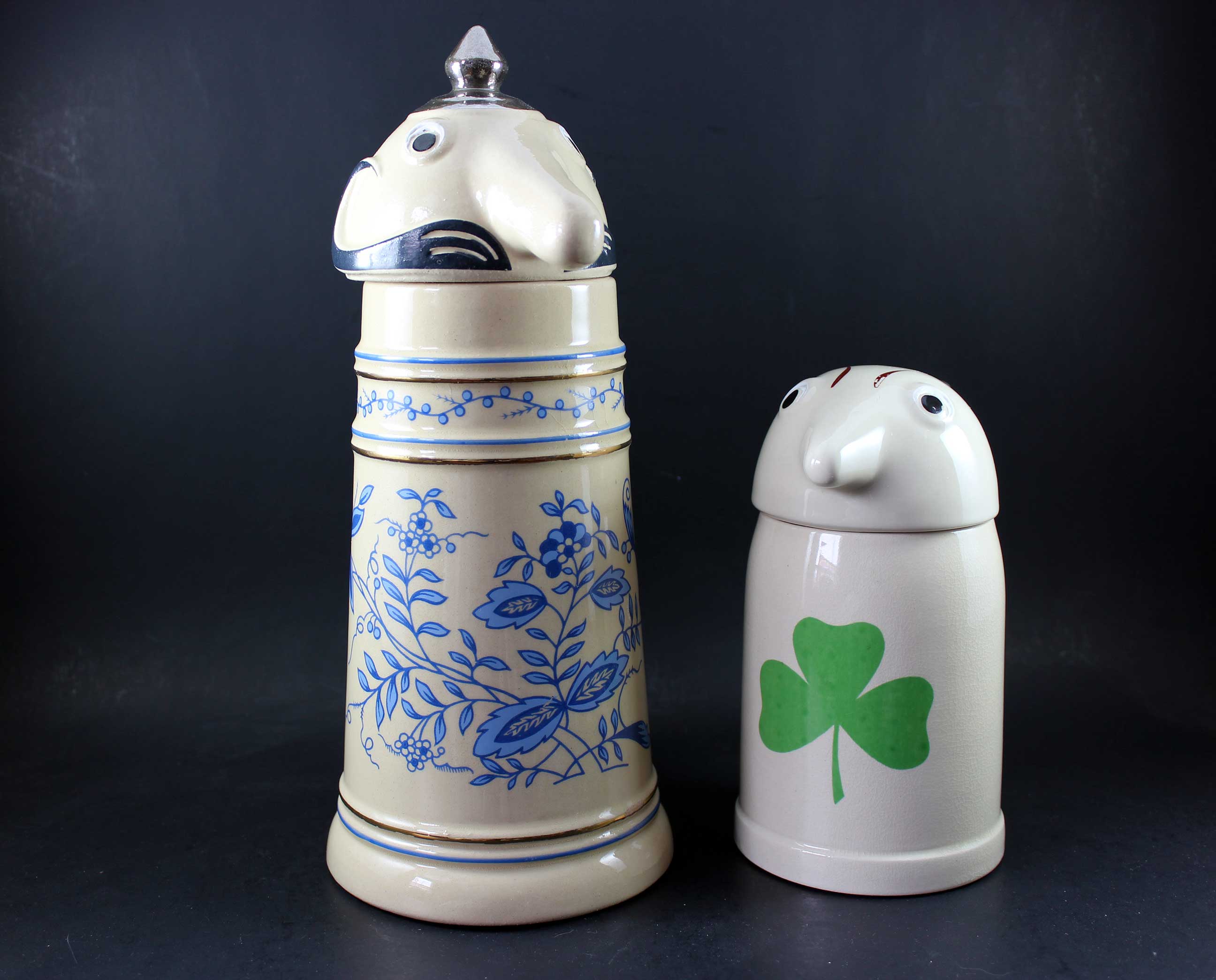 Schultz and Dooley, Early Utica Club Steins With A Past