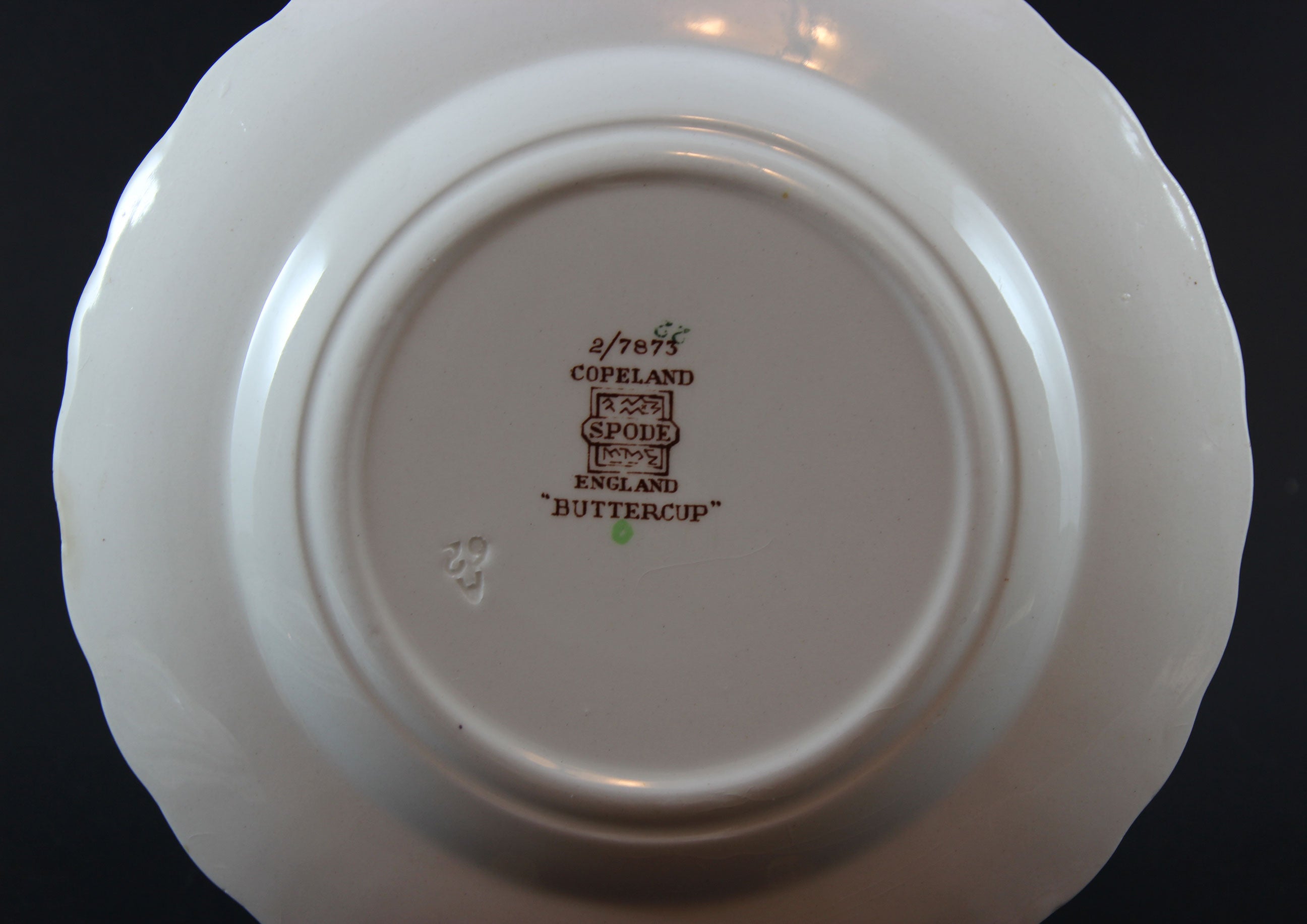 Spode Buttercup, Bread and Butter Plate