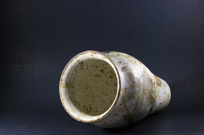 Large Brown Toned Studio Pottery Vase