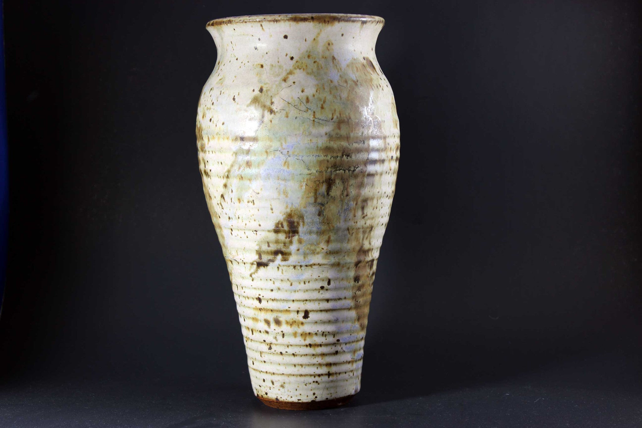 Large Brown Toned Studio Pottery Vase
