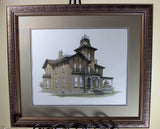 Walter Campbell, Signed Print, Bigelo House