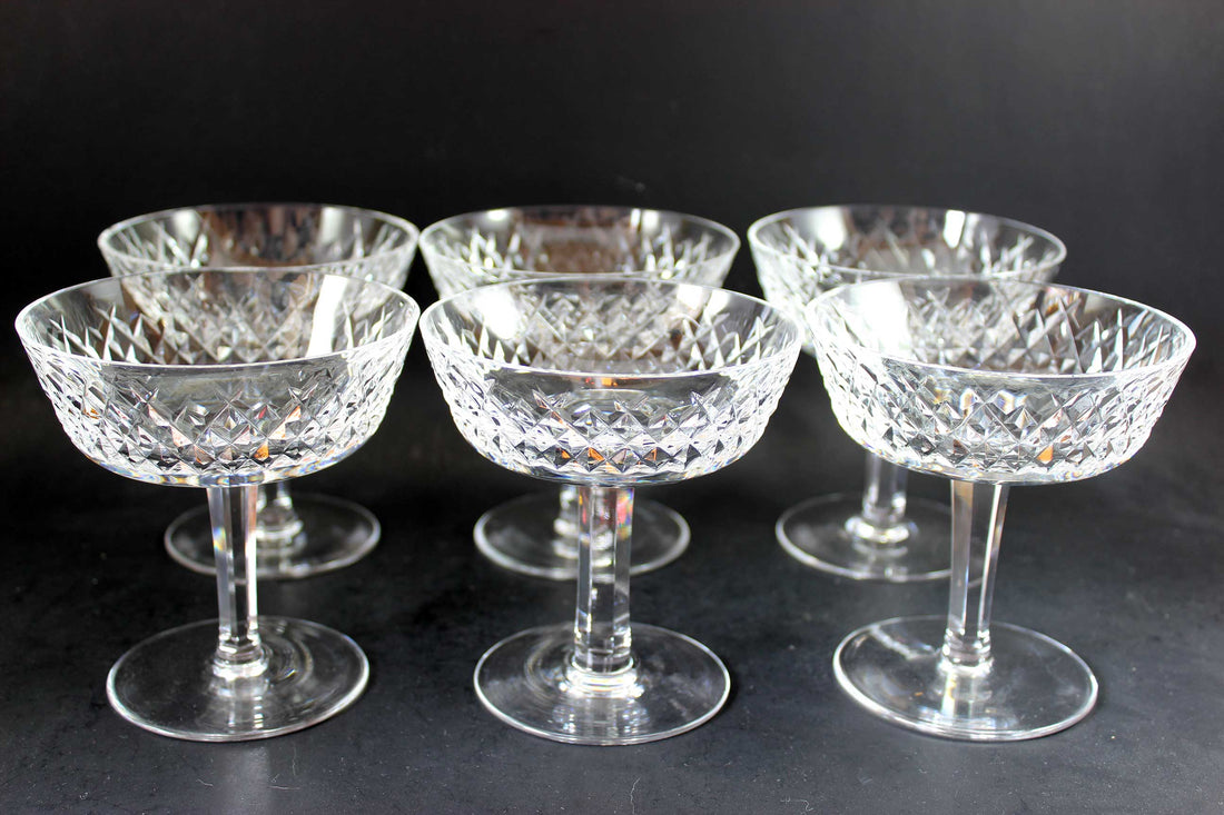 Waterford Crystal, Alana, High Dessert/Champagne Glasses