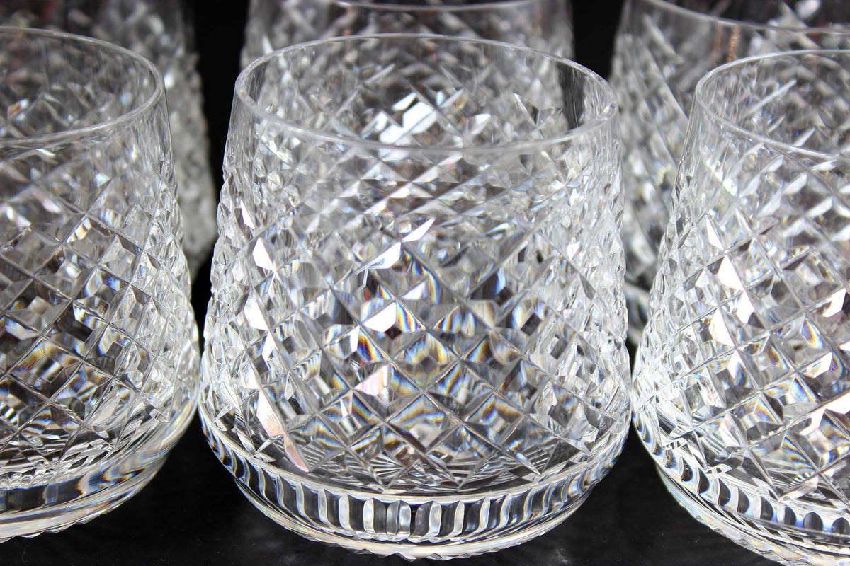 Waterford Crystal Alana, Roly Poly Rocks Glasses – With A Past