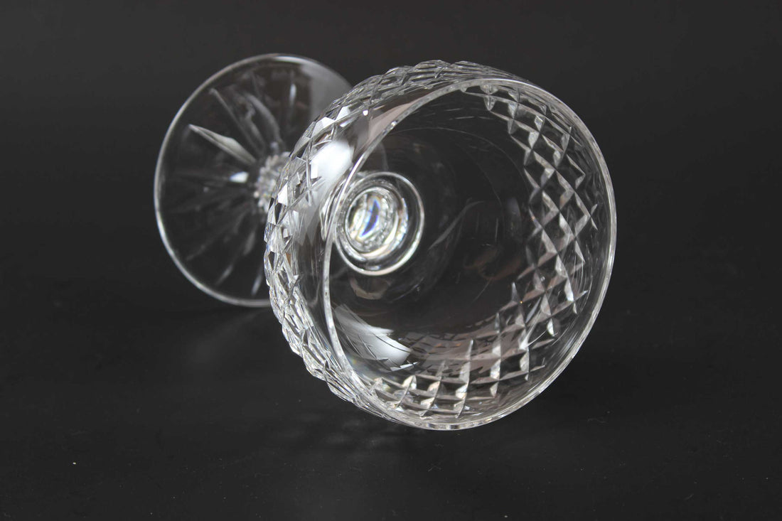 Waterford Crystal-Champagne in Boyne Pattern (Cut Foot)