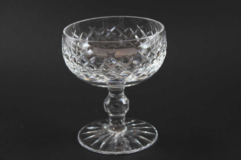 Waterford Crystal-Champagne in Boyne Pattern (Cut Foot)