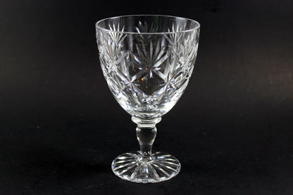 Webb Corbett Crystal, Water Goblets, Chantilly