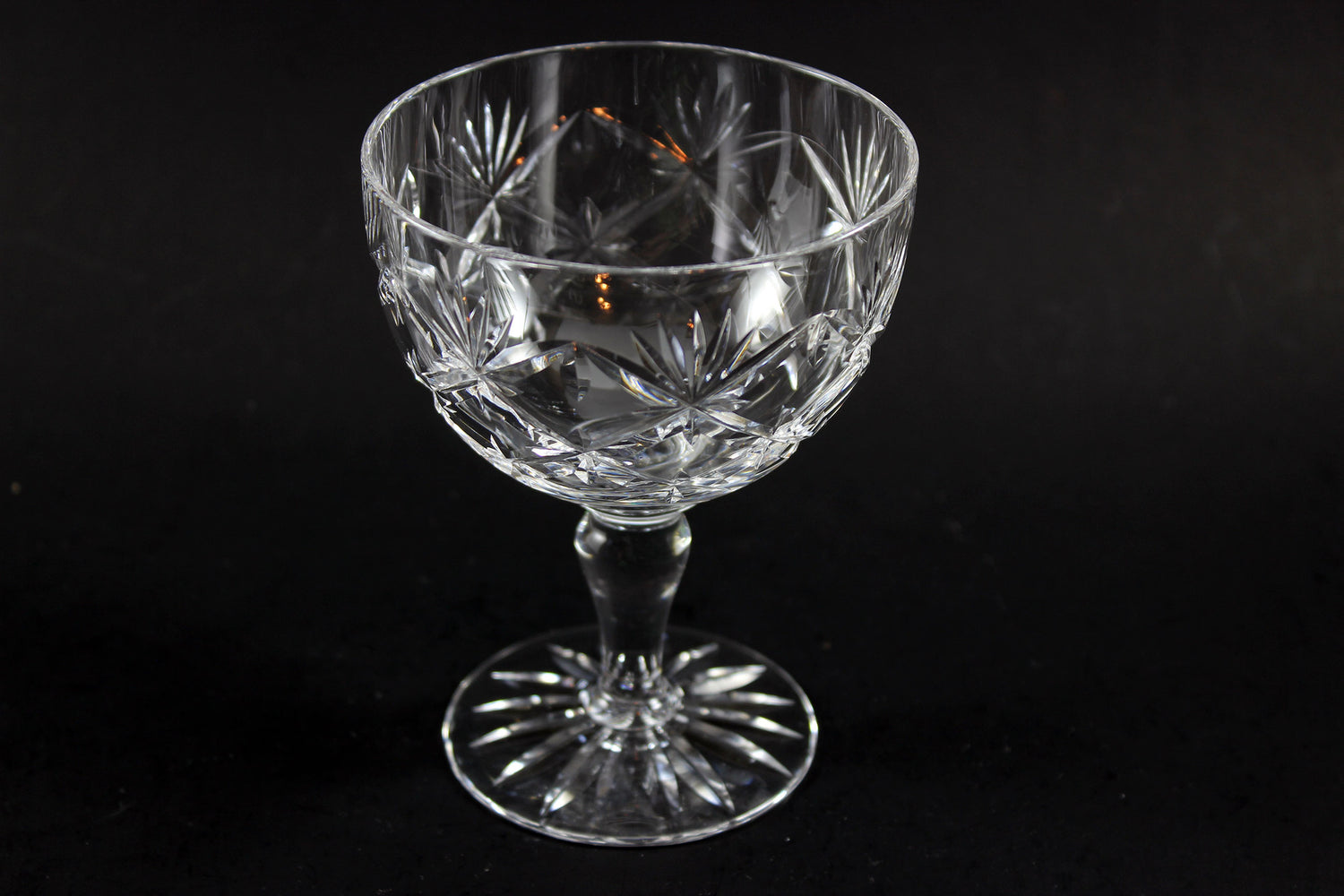 Webb Corbett Champagne or Sorbet Glasses, Chantilly