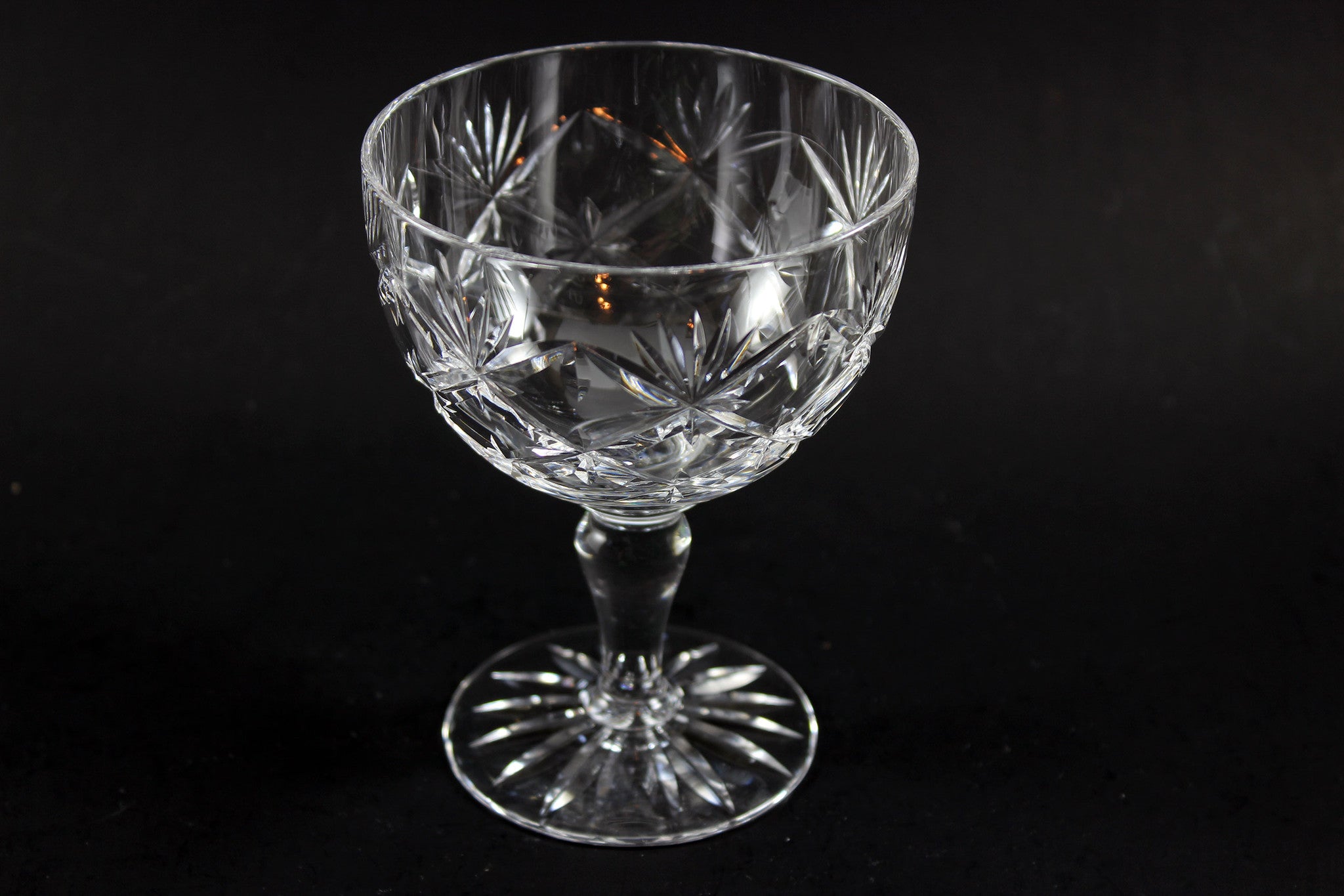 Webb Corbett Champagne or Sorbet Glasses, Chantilly