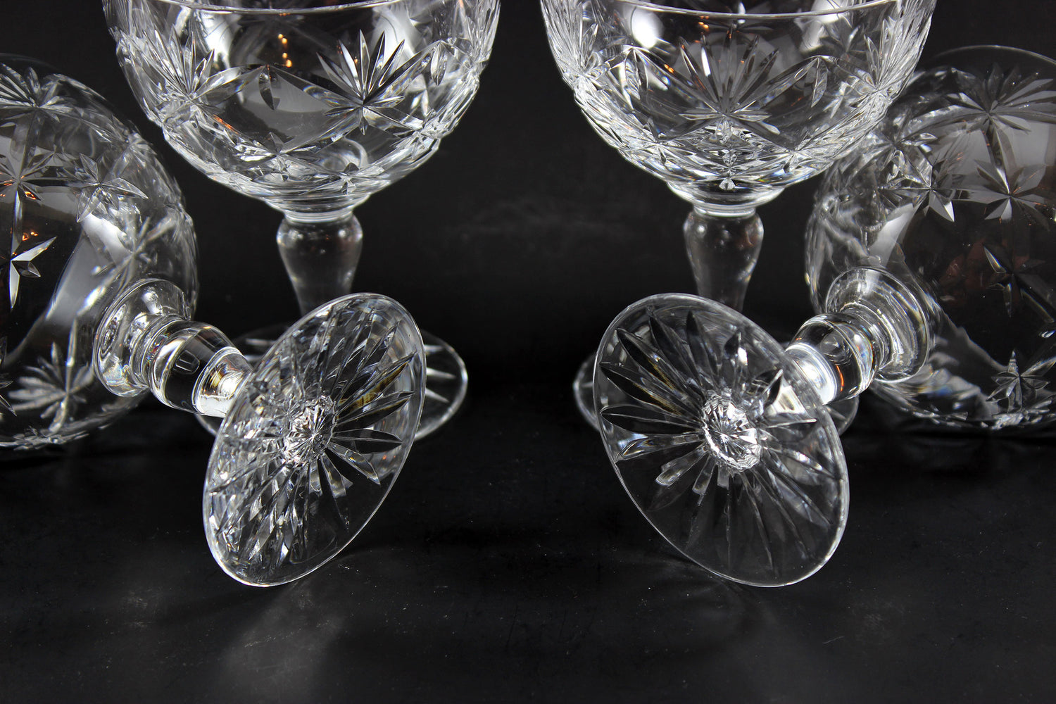 Webb Corbett Champagne or Sorbet Glasses, Chantilly