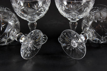 Webb Corbett Champagne or Sorbet Glasses, Chantilly