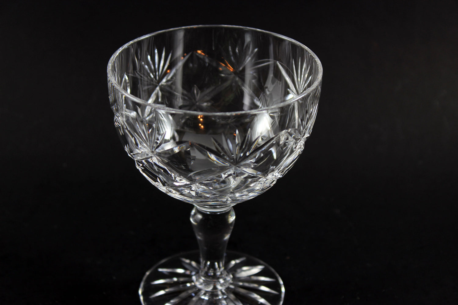 Webb Corbett Champagne or Sorbet Glasses, Chantilly