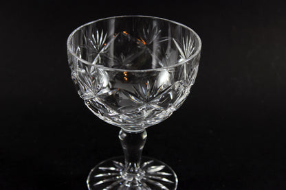 Webb Corbett Champagne or Sorbet Glasses, Chantilly