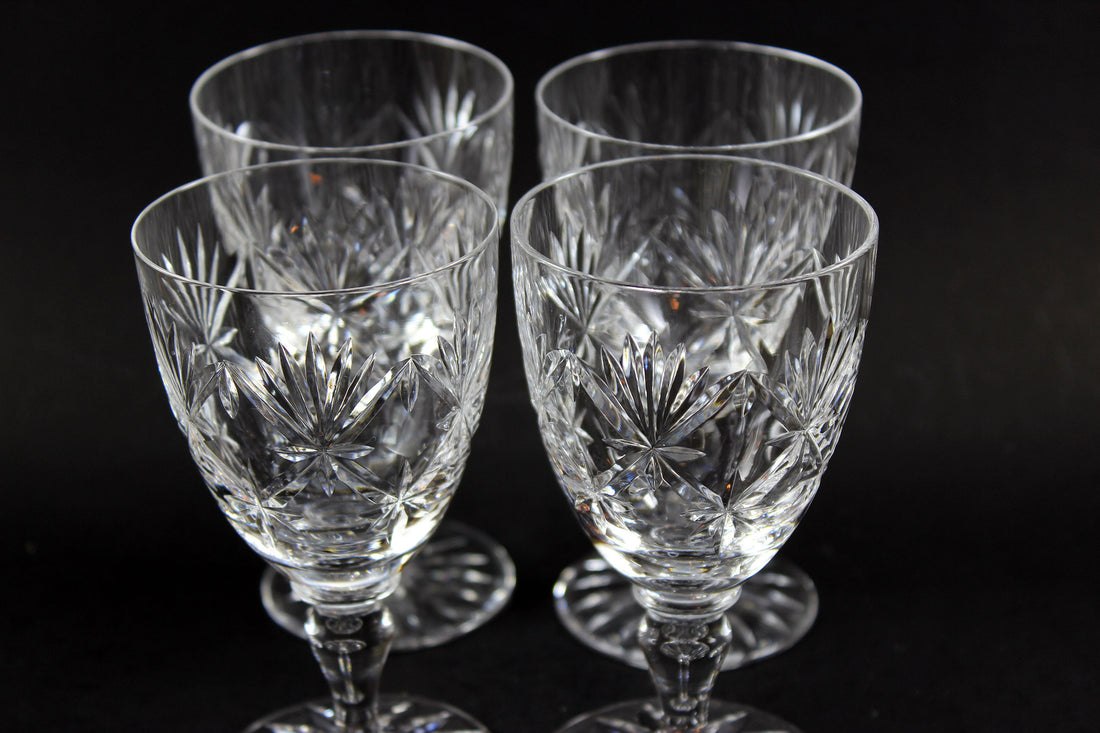 Webb Corbett Crystal, Claret_Glasses, Chantilly