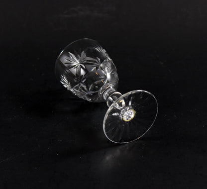 Webb Corbett Crystal, Liqueur Glasses, Chantilly