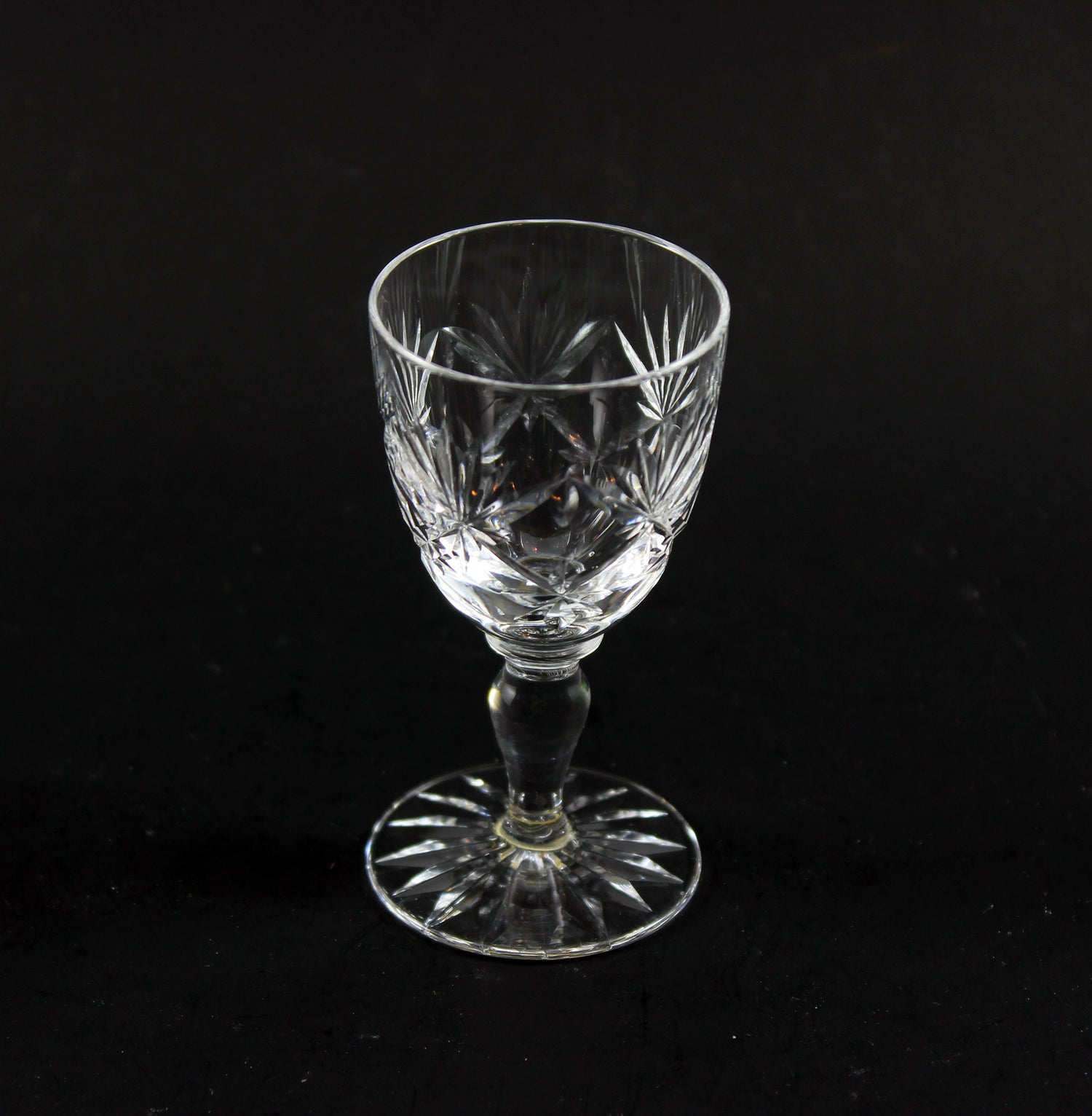 Webb Corbett Crystal, Liqueur Glasses, Chantilly