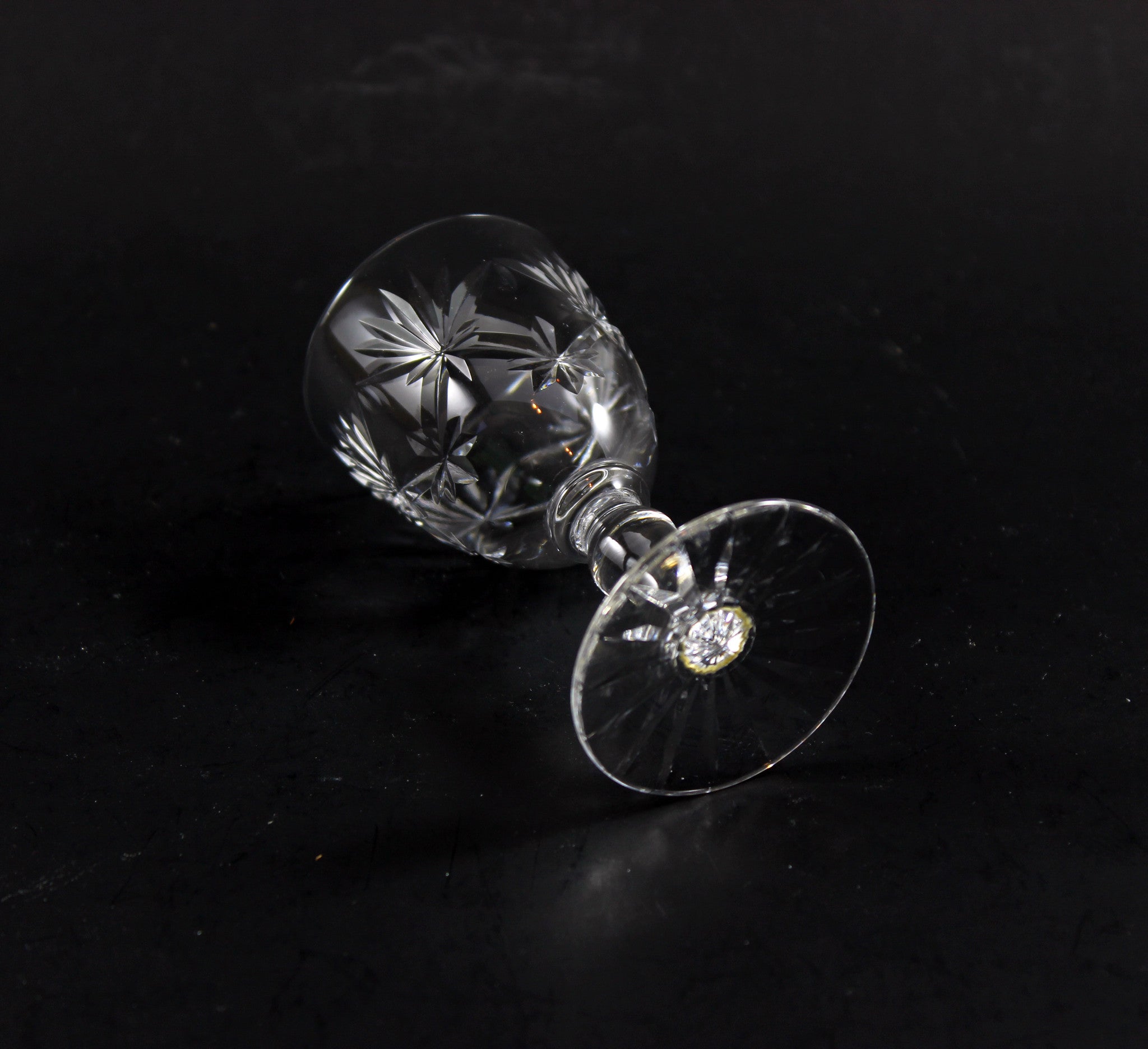 Webb Corbett Crystal, Sherry_Glasses, Chantilly