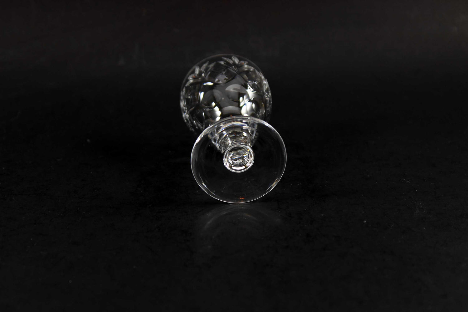 Webb Corbett Crystal, Georgian Pattern, Liqueur Glasses