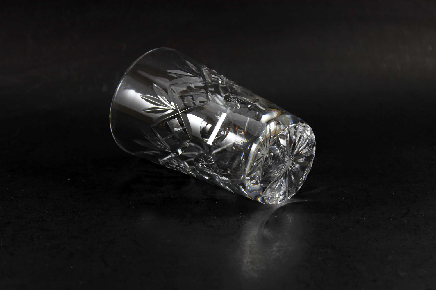 Webb Corbett Crystal, Georgian Pattern, Juice Glasses