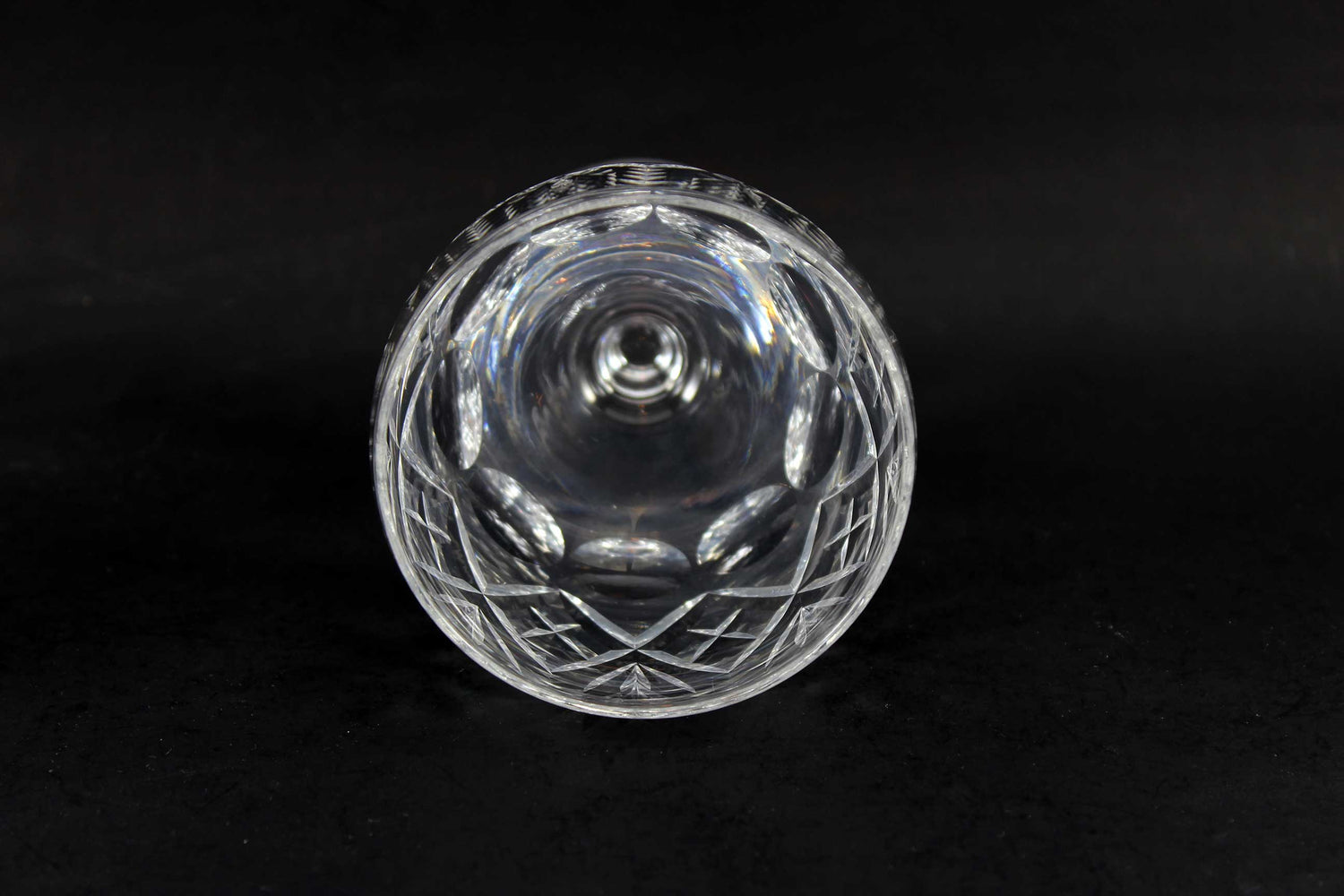 Webb Corbett Crystal, Georgian Pattern, Water Goblets