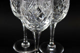 Webb Corbett Crystal, Coton, Wine Hocks