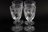 Webb Corbett Crystal, White Wine Glasses, Chantilly
