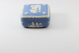 Wedgwood Jasperware Blue and White Trinket Box