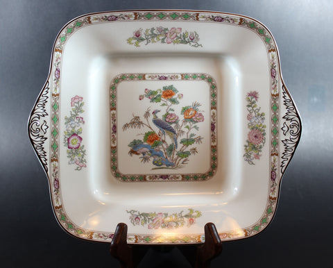 Wedgwood Kutani Crane Cake Plate