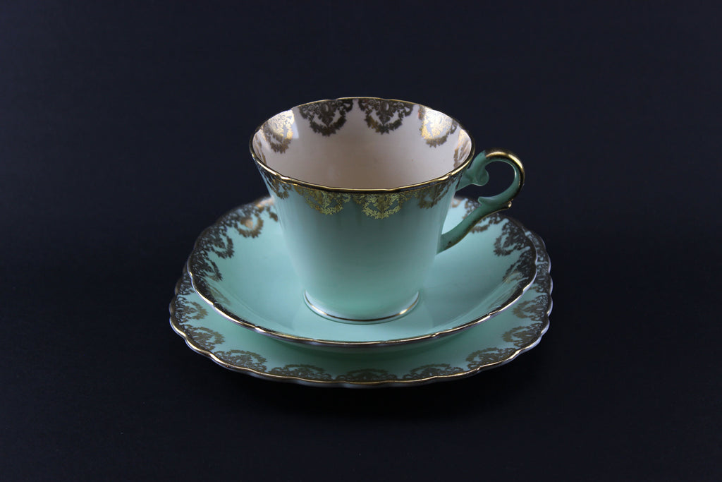 Vintage Royal Albert Trio Tea Cup Saucer Cake Plate -  Israel
