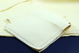 Irish Linen, Soft Yellow Bridge Set with Tea Towels